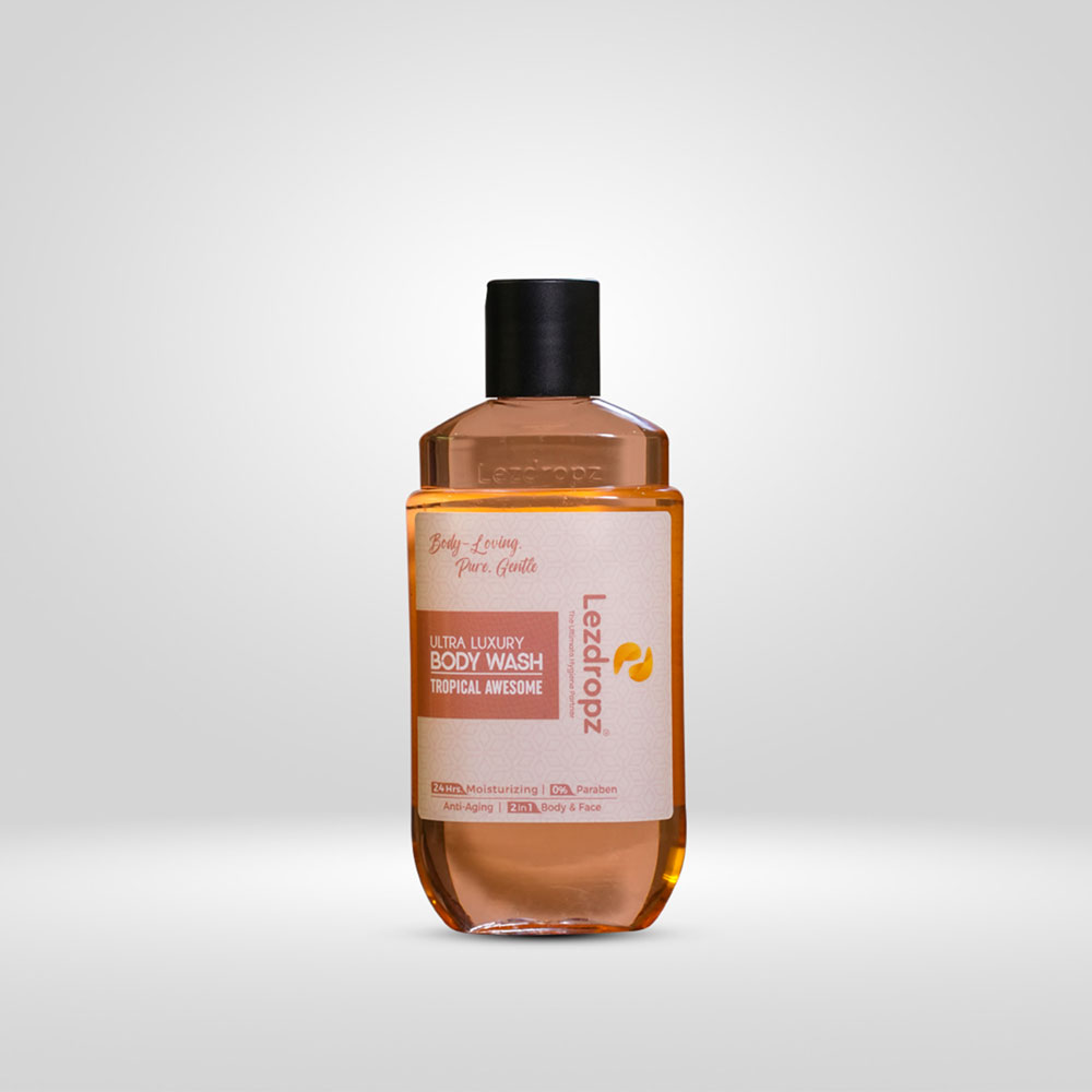 Lezdropz Tropical Awesome Body Wash Image 2